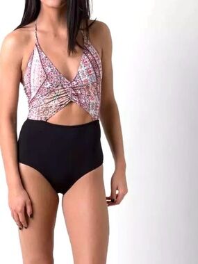 Oneill Boho Cutout One-Piece Swimsuit